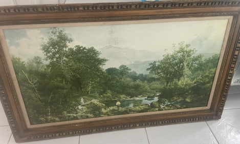 "PEACEFUL GLADE" WALTER WILLIAMS 1835-1906