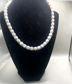 ESTATE PEARLS AND 14KT YELLOW GOLD ACCENTS