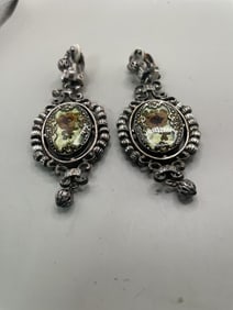 PAIR OF VINTAGE SIGNED CHRISTIOAN DIOR EARRINGS