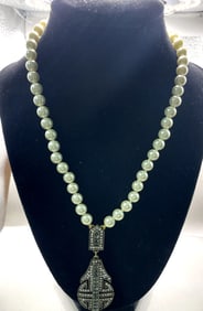 HEIDI DAUS FAUL GOLD AND DIAMOND NECKLACE