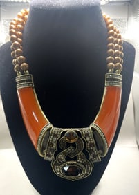 GORGEOUS HEIDI DAUS BELLE EPOQUE STYLE NECKLACE