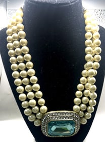 HEIDI DAUS  AQUA DIAMOND FAUX  SUITE