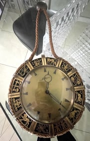 FABULOUS GERMAN MID CENTURY ZODIAC CLOCK