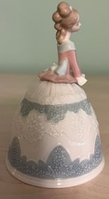 LLADRO SEASON BELL OF GIRL UMBRELLA
