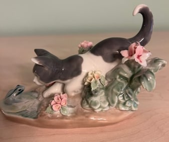 LLADRO KITTY CONFRONTATION   #1442