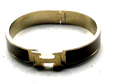 HERMES CLICK BRACELET IN LAVENDER GREY