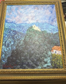CECIL EVERLEY FR. AM 1910-1989 LARGE O/C