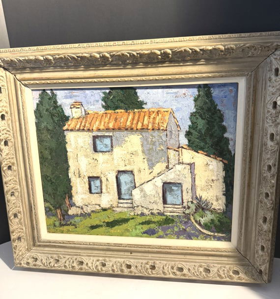 CECIL EVERLEY FR. AM. 1910-1989  O/C (1 of 3)