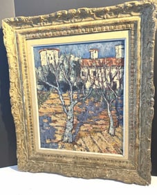 CECIL EVERLEY FR. AM 1910-1989 LARGE O/C