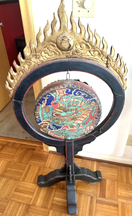 TSURIDAIKO ANTIQUE JAPANESE DRUM (1 of 5)