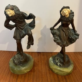 DECO PR BRONZE PIERROT BY PETER TERESZCZUK ORIGINAL