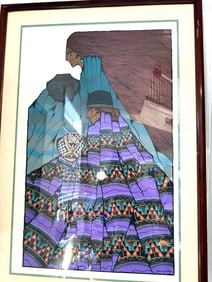 AMADO MAURILIO PENA, JR. (B.1943) SERIGRAPH