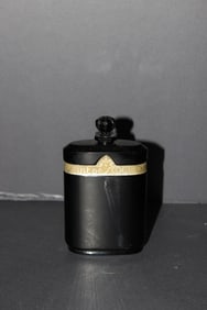 CARON "NUIT DE NOEL" BLACK DECO GLASS PERFUME