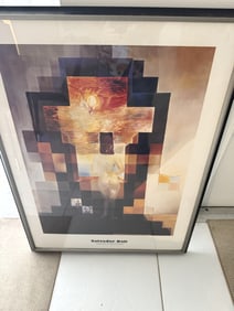 SALVADORE DALI " LINCOLN IN DALIVISION" PRINT