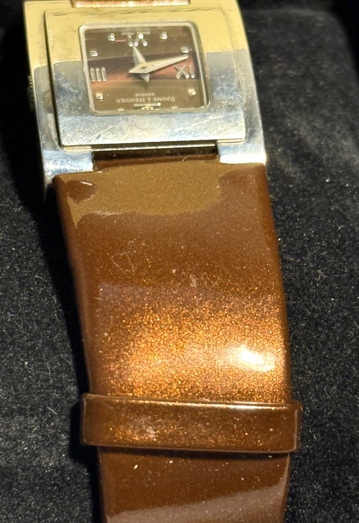 BAUME AND MERCIER WOMANS RECTANGULAR WATCH - 2