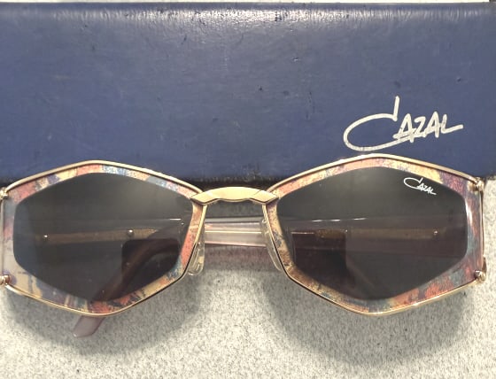PAIR OF VINTAGE CAZAL 912 SUNGLASSES WITH CASE (1 of 2)