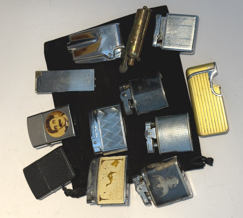 COLLECTION OF (12) VINTAGE LIGHTERS (1 of 4)