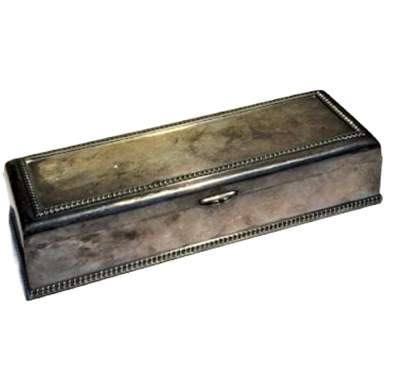 GORGEOUS WEBSTER CIGARETTE BOX 19TH CENTURY (1 of 3)