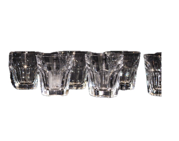 BACCARAT SET OF 6 HARCOURT TUMBLERS (1 of 2)