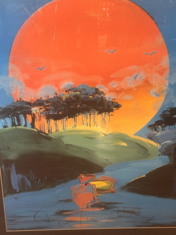 PETER MAX "WITHOUT BORDERS" LMD ED SIGNED POSTER - 4