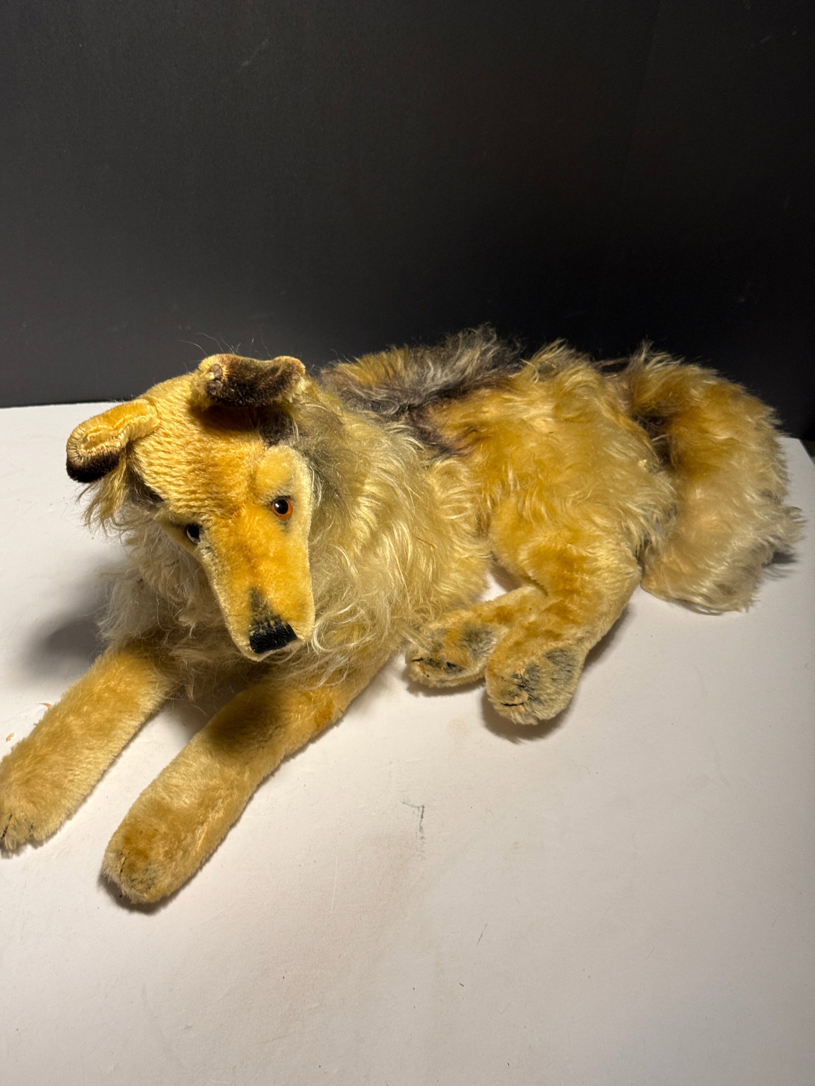VINTAGE STEIFF "COLLIE DOG" (1 of 1)