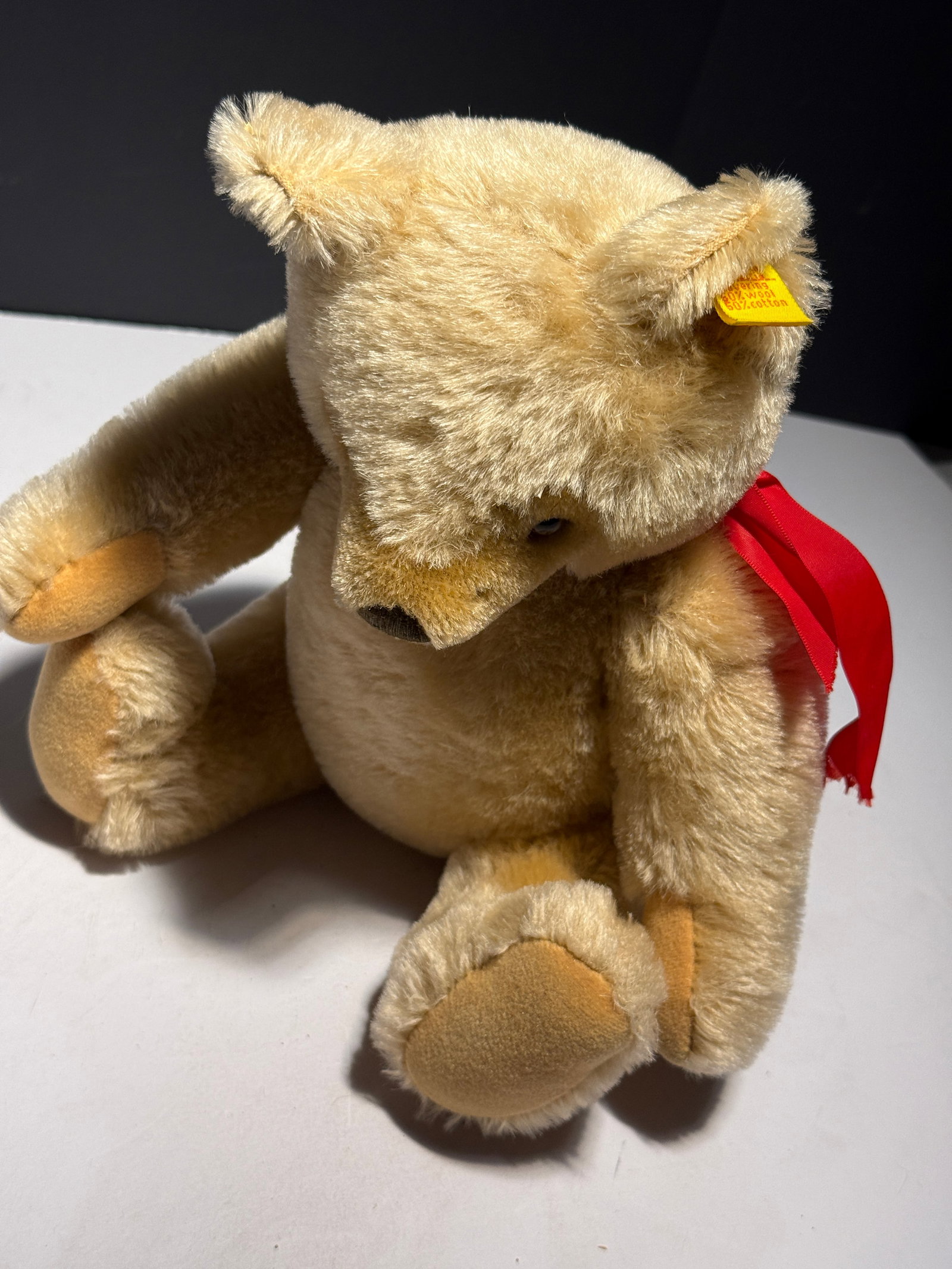 STEIFF VINTAGE ORIGINAL TEDDY BEAR (1 of 1)