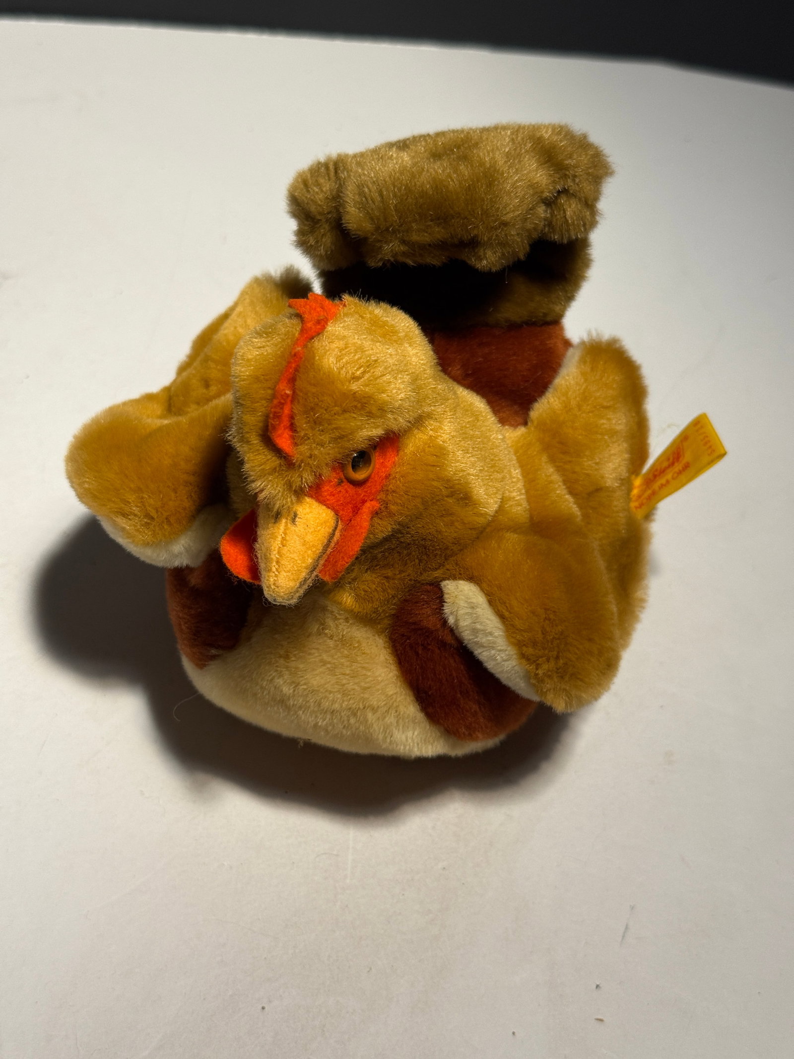 STEIFF VINTAGE ROOSTER "COSY GACKI" (1 of 1)