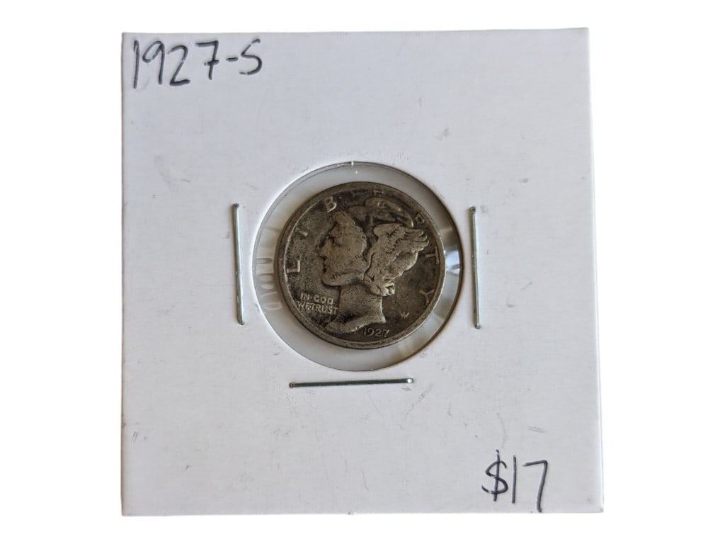 1927-S Mercury Dime: Coin