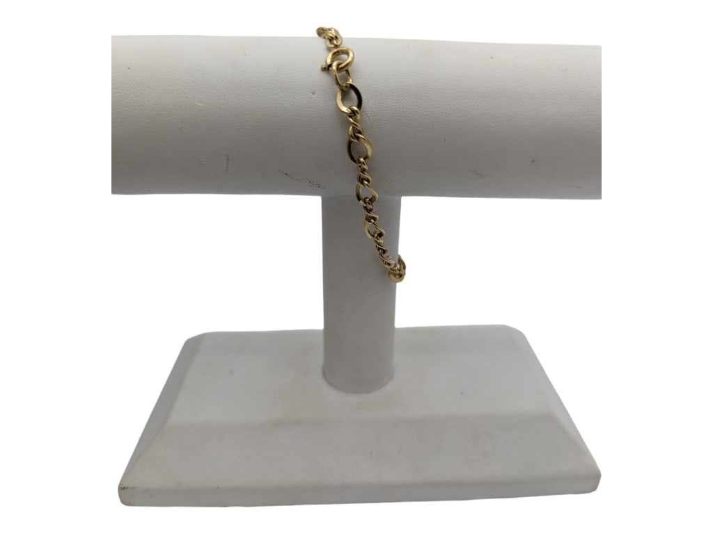 12K Gold Filled Unisex Bracelet: Jewelry