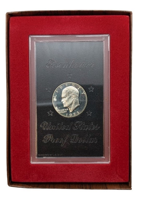 1971 Eisenhower Dollar - Commemorative Proof (1 of 4)