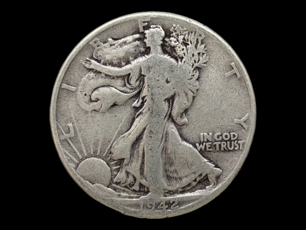 1942 Walking Liberty Half Dollar: Coin