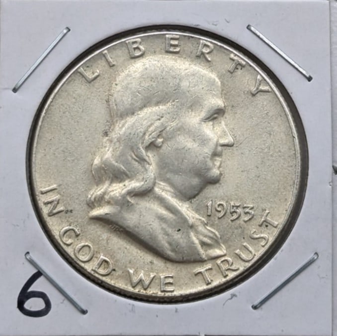 1953 Franklin Half Dollar: Coin
