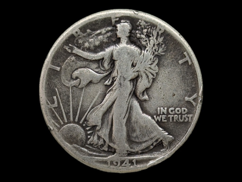 1941 Walking Liberty Half Dollar: Coin