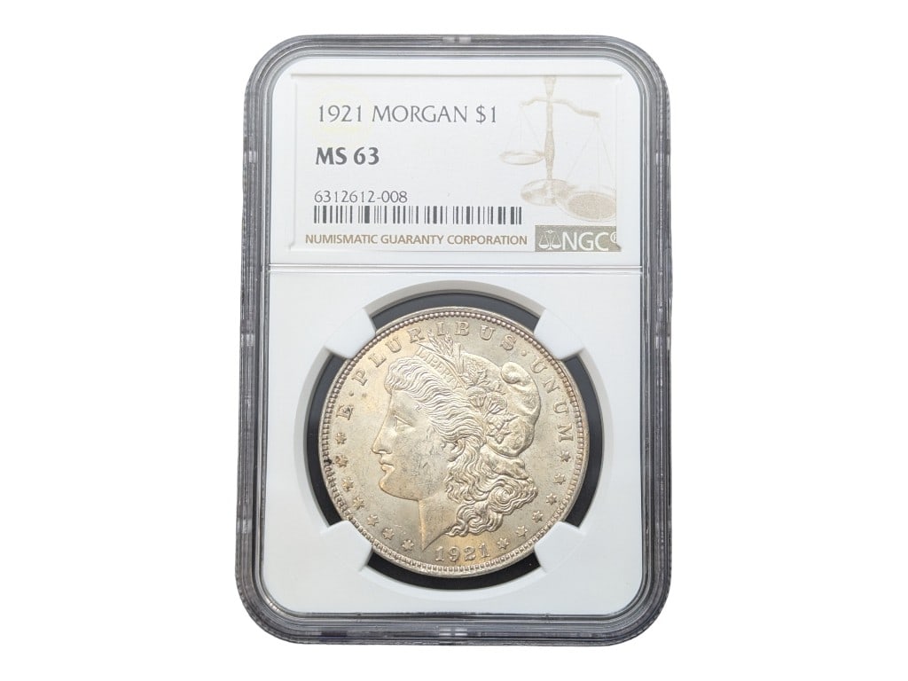 1921 Morgan Silver Dollar MS63 (1 of 2)