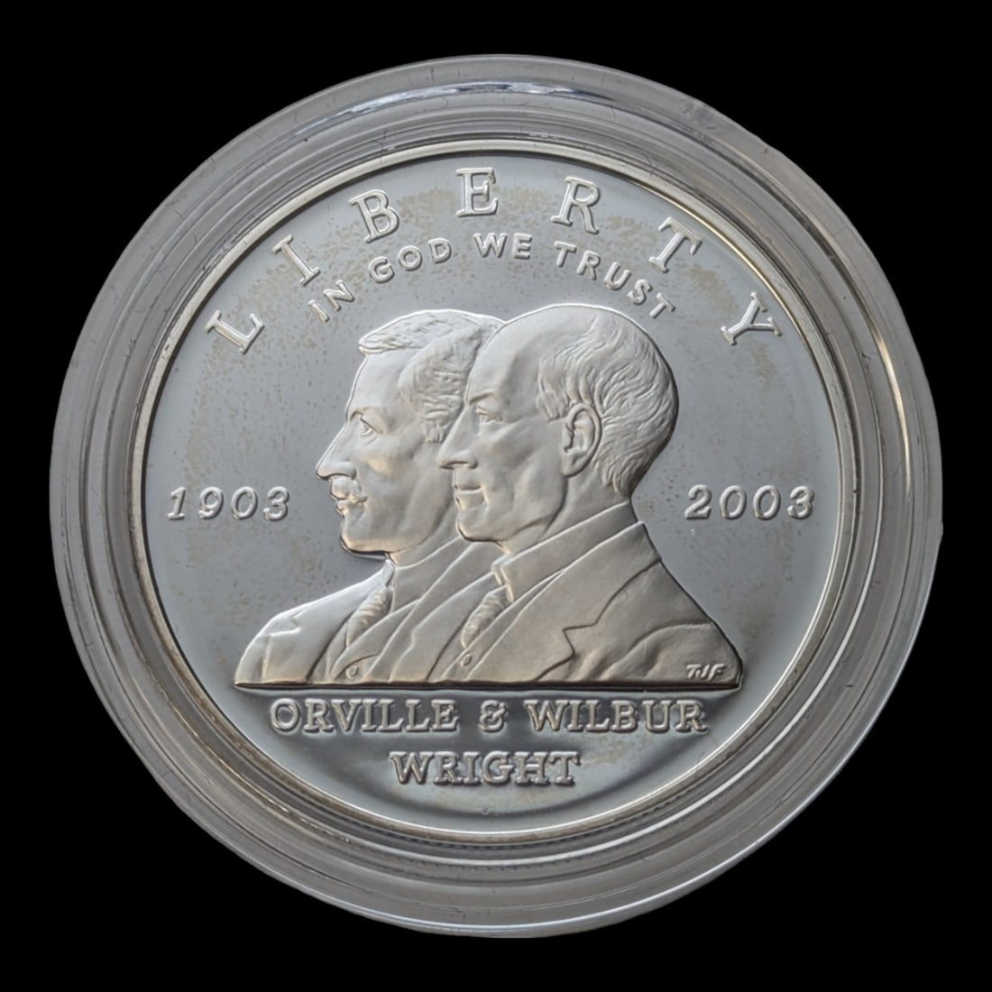 2003-P First Flight Commemorative Dollar - 90% Silver (1 of 2)