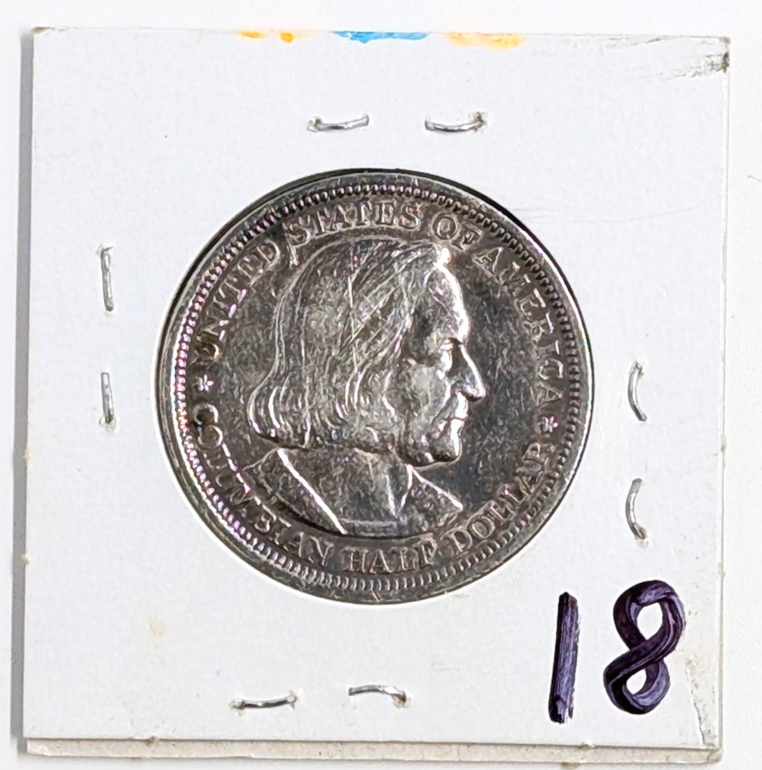 1893 Columbian Half Dollar - 90% Silver (1 of 2)