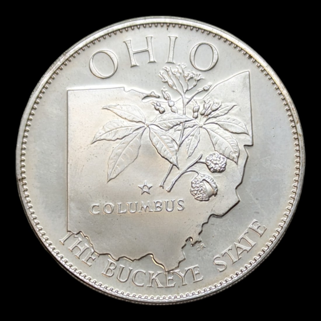 1969 Franklin Mint - States of the Union Ohio 17th State Silver Proof (1 of 2)