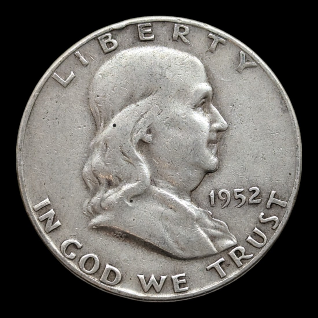 1952-D Silver Franklin Half Dollar: Coin