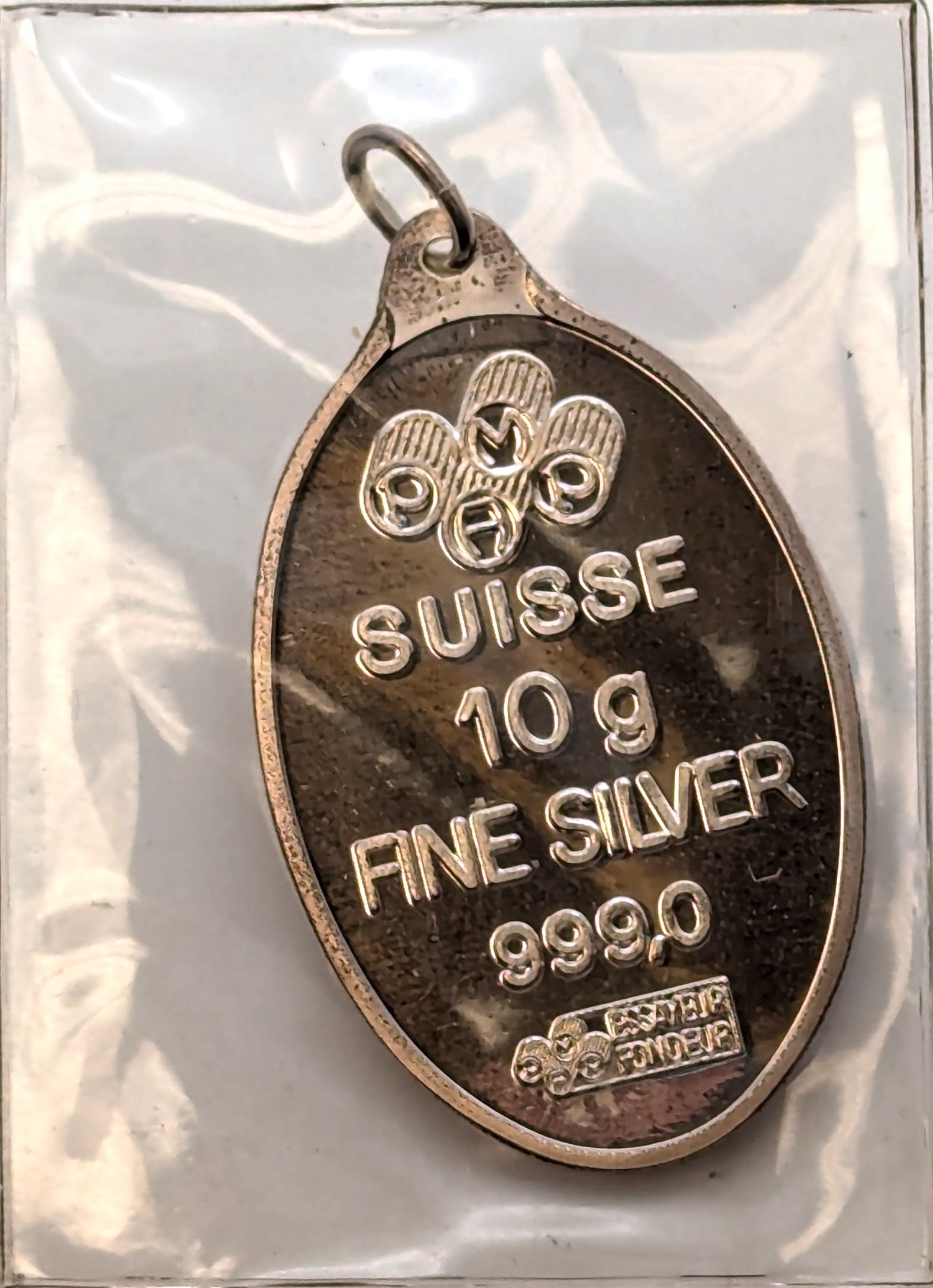 10 Grams .999 Fine Silver Round - PAMP: Coin