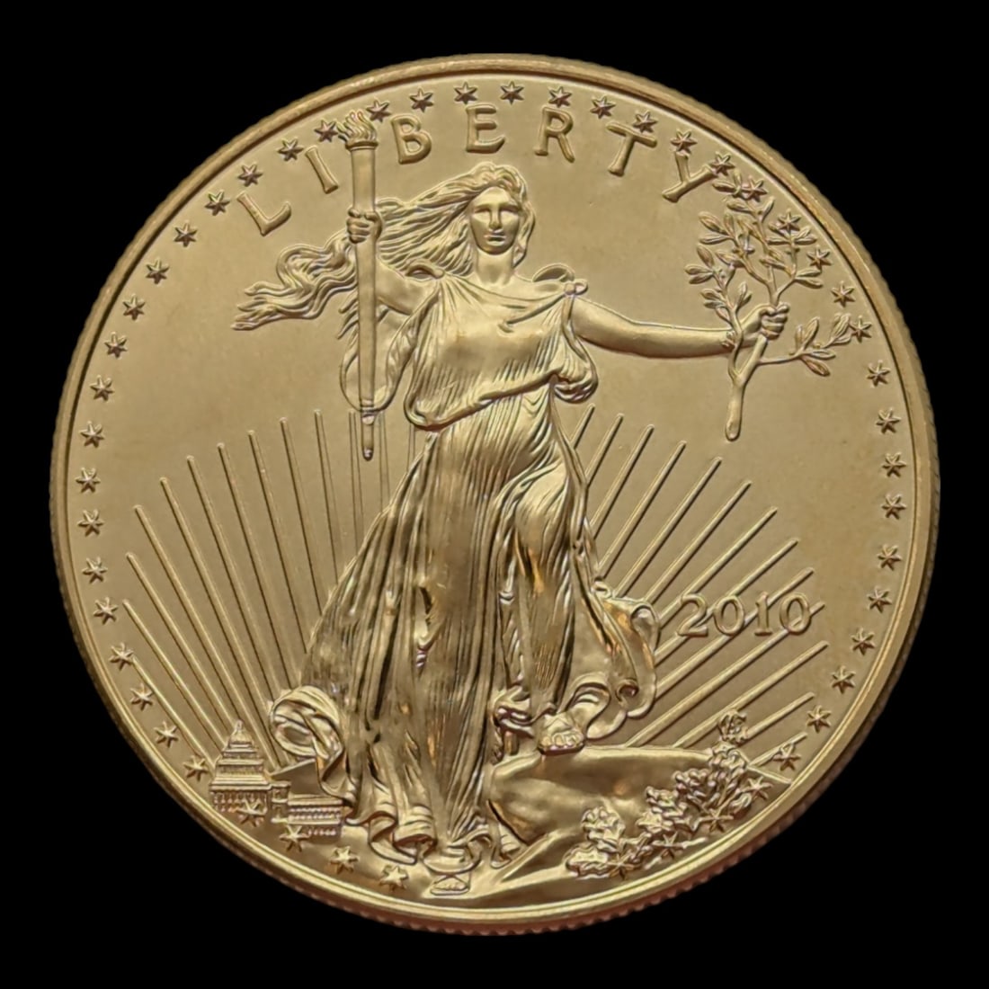 2010 Liberty Head $50 Gold Coin (1 of 2)