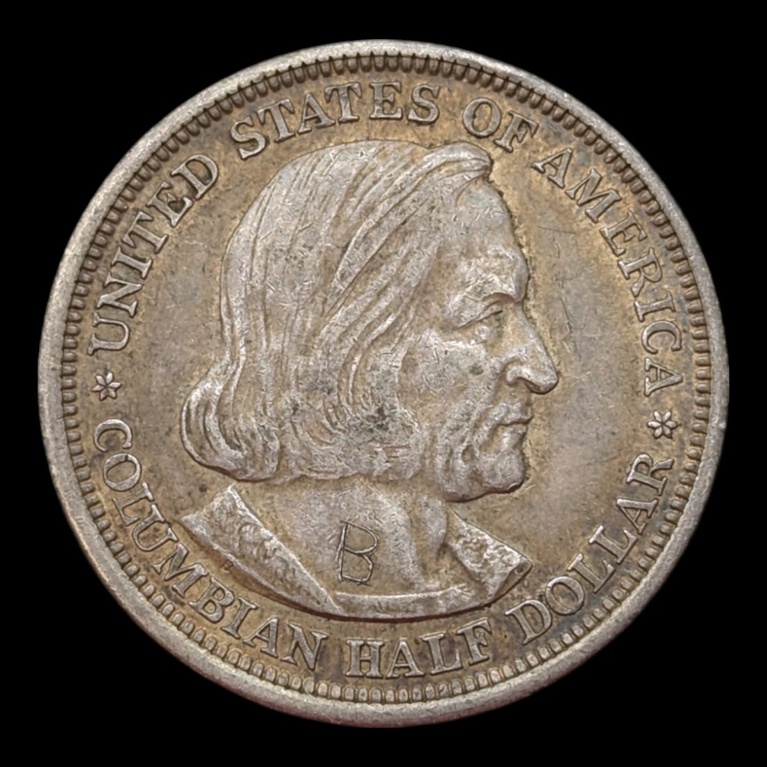 1893 Silver Columbian Half Dollar (1 of 2)