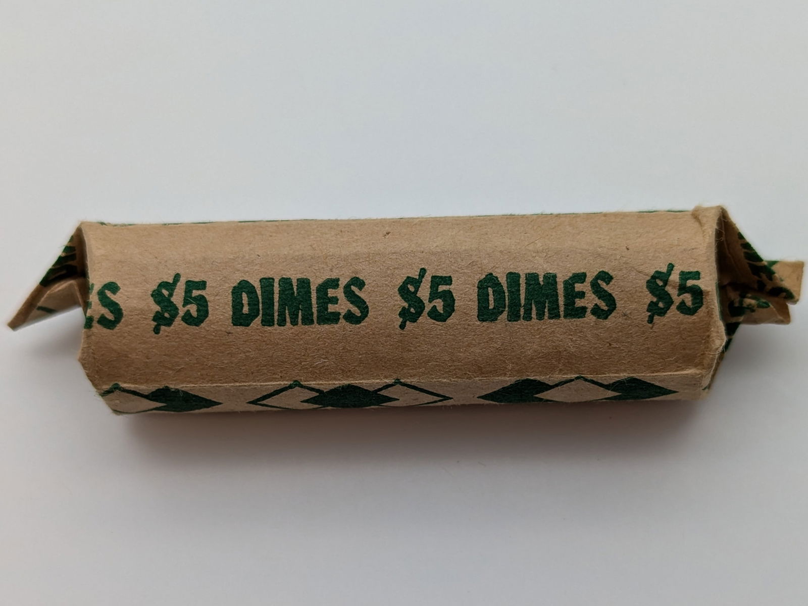 Roll of 50 Silver Mercury Dimes: 90% Silver