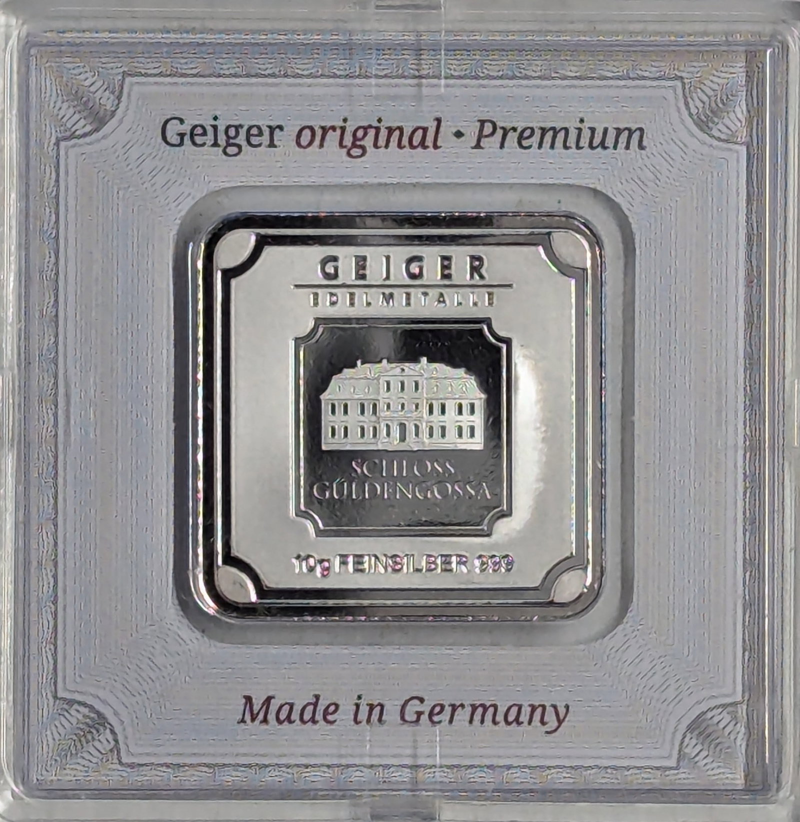 10 Grams Fine .999 Silver - Geiger: Coin