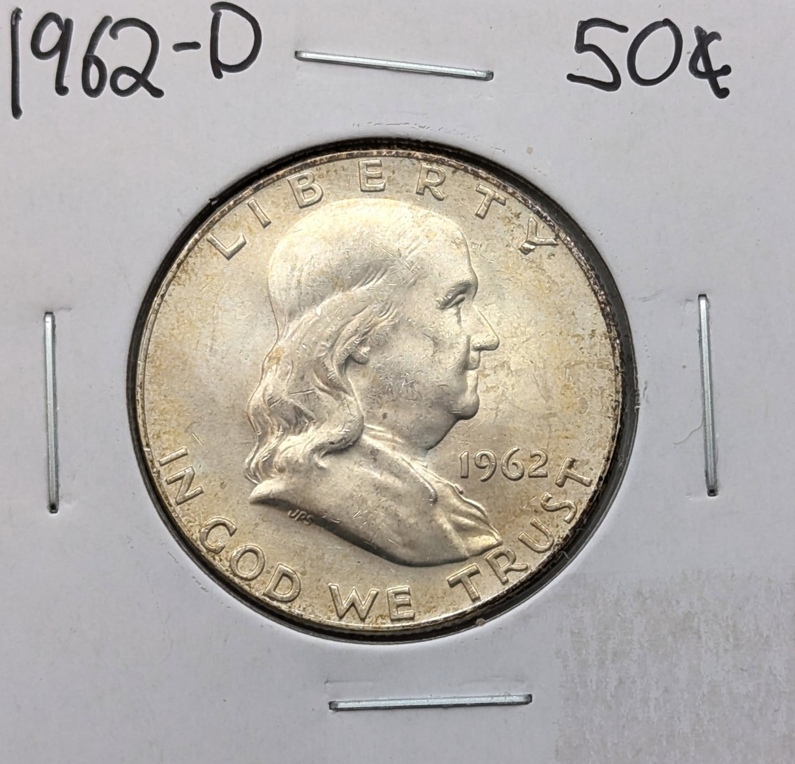 1962-D Silver Franklin Half Dollar: Coin