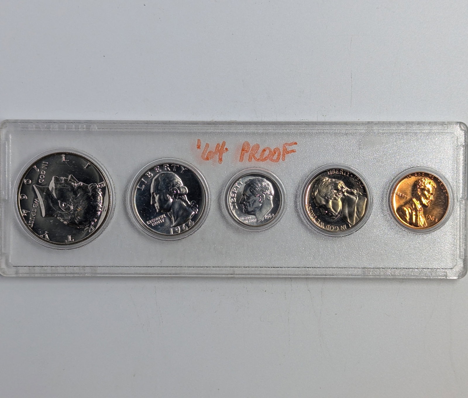 1964 Silver US Mint Proof Set (1 of 2)