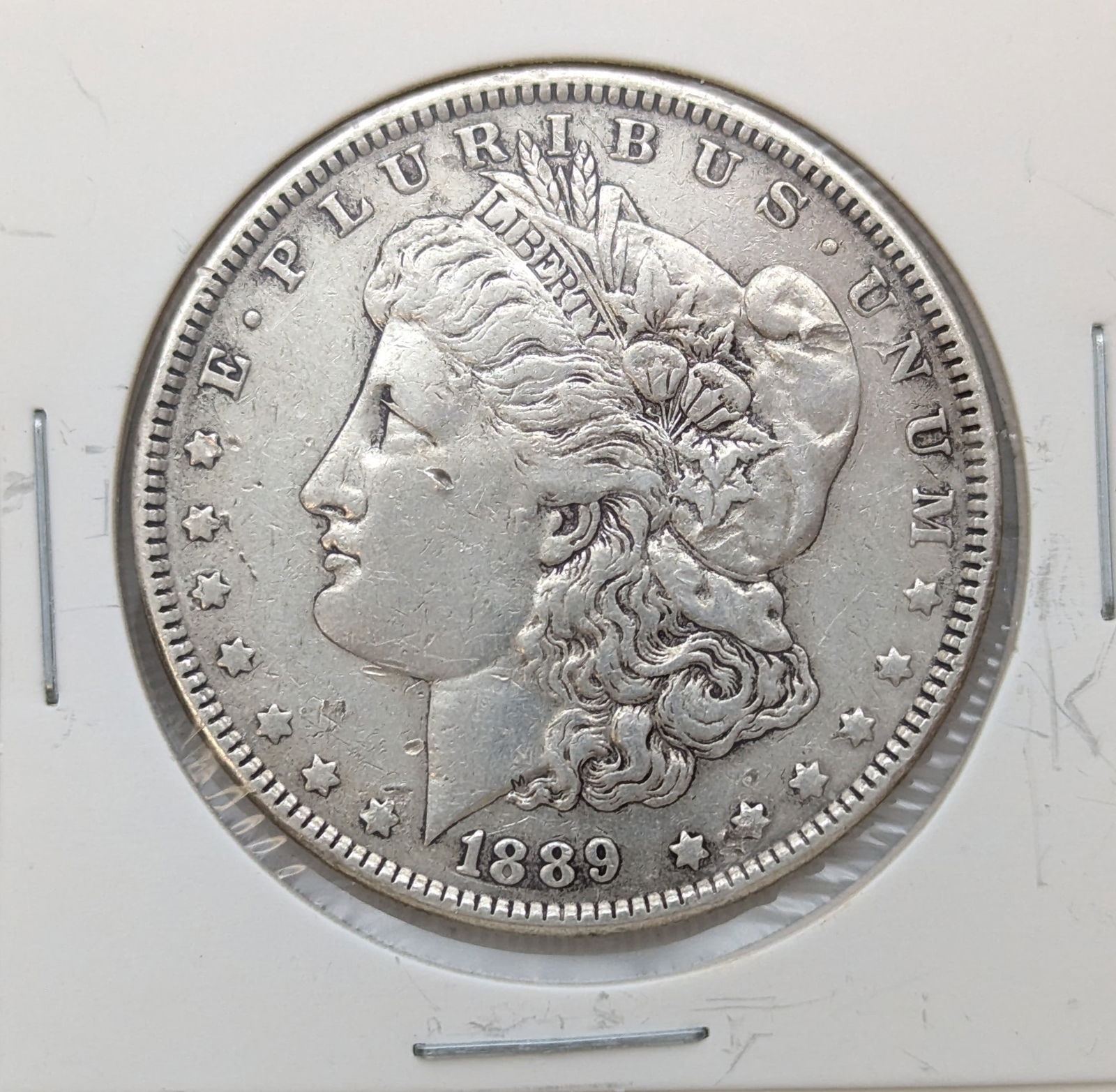 1889 Morgan Silver Dollar (1 of 2)