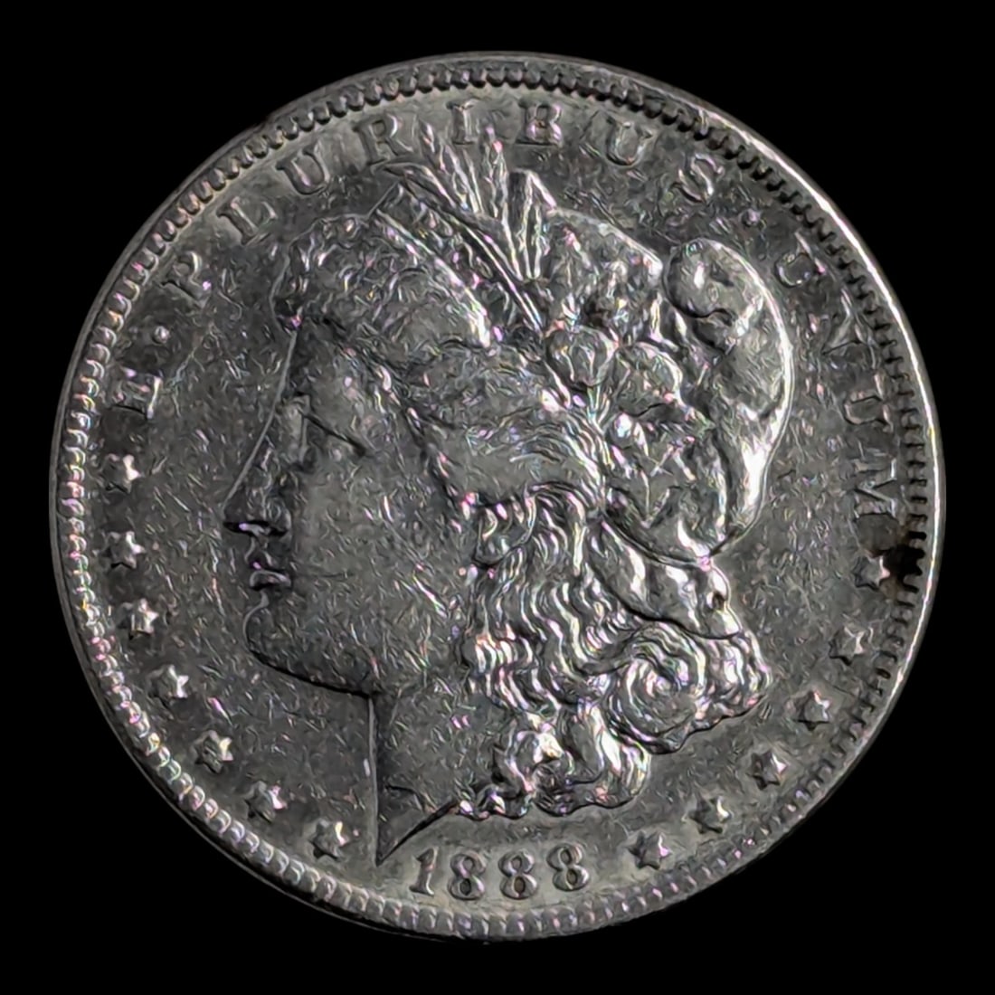 1888 Morgan Silver Dollar (1 of 2)