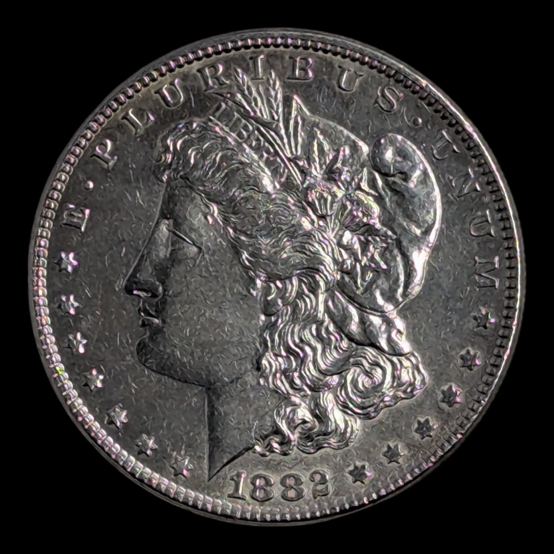 1882 Morgan Silver Dollar: 90% Silver