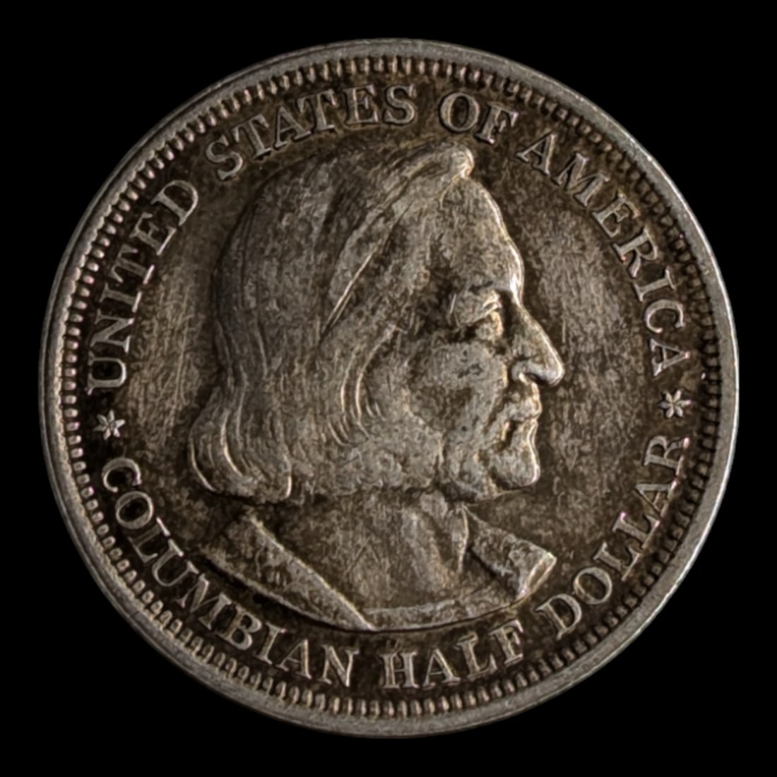 1892 Silver Columbian Half Dollar (1 of 2)