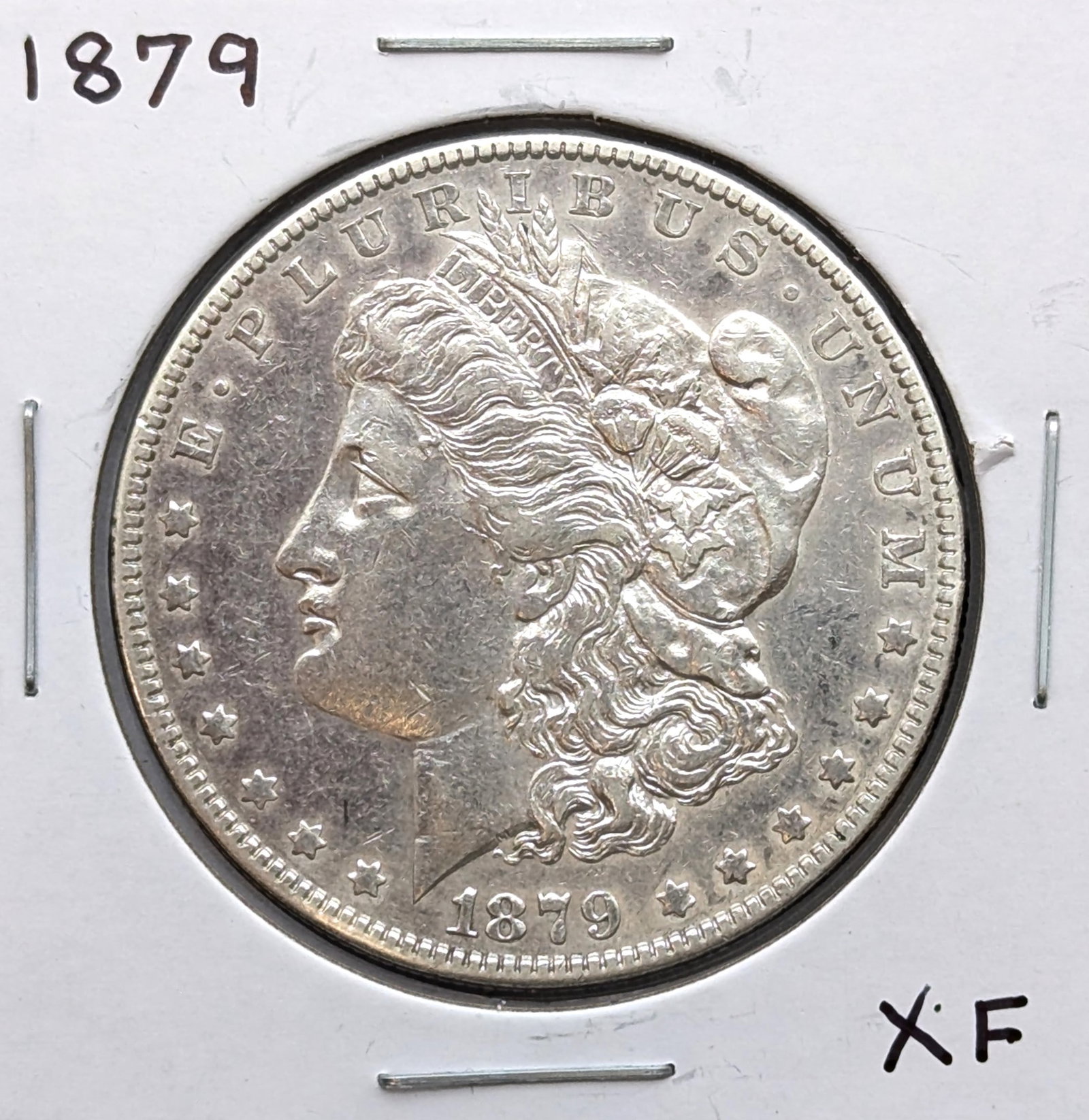 1879 Morgan Silver Dollar - XF: 90% Silver